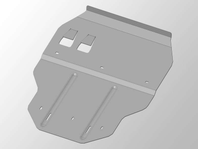 Защита картера ТСС алюминий 4 мм для Audi TT Coupе 2014-2021