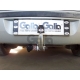 Фаркоп оцинкованный Galia шар BMA съёмный на лифтбек для Renault Laguna 2 2001-2007