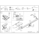 Фаркоп оцинкованный Galia шар A для Renault Fluence 2009-2017