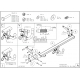 Фаркоп Galia шар С оцинкованный, быстросъемное крепление для Peugeot 5008 2017-2021