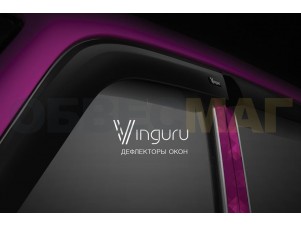 Дефлекторы окон Vinguru 4 штуки для ВАЗ 2110 № AFV28796